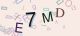 This is a captcha-picture. It is used to prevent mass-access by robots. (see: www.captcha.net)