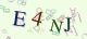 This is a captcha-picture. It is used to prevent mass-access by robots. (see: www.captcha.net)